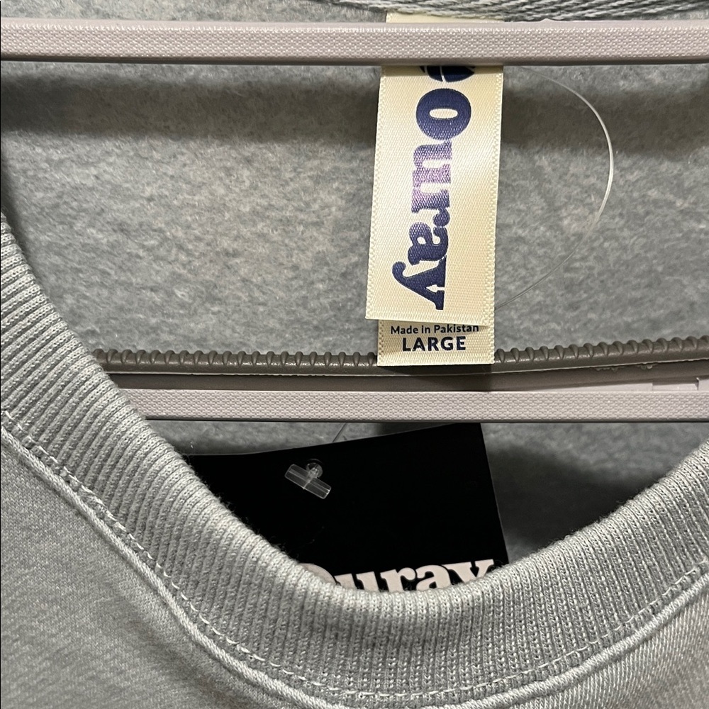 Drawstring Sweatshirt in mint - Picture 2 of 3